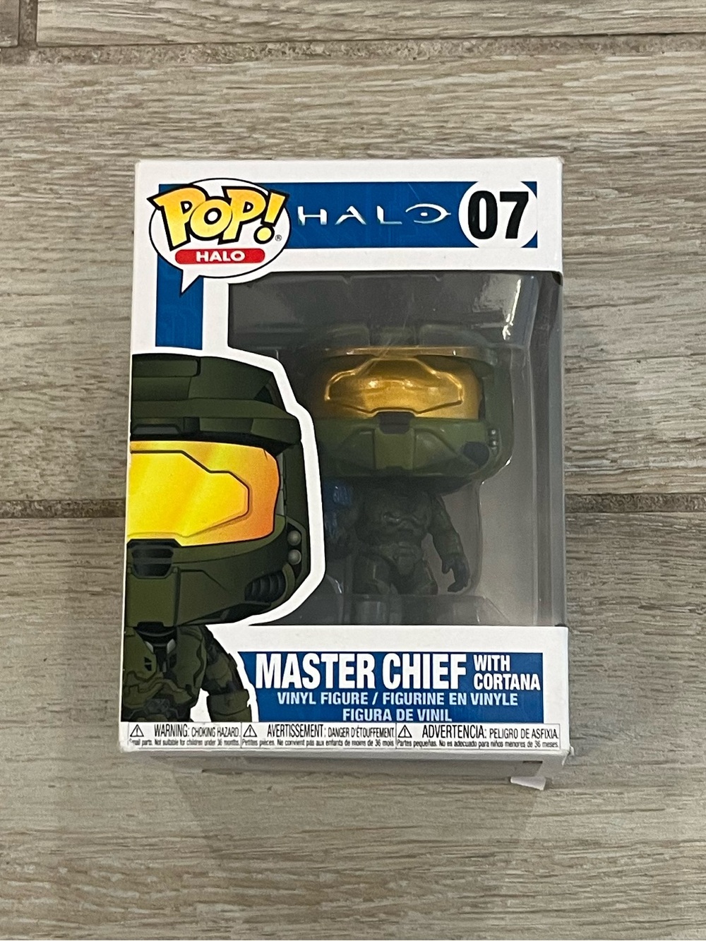 Funko Pop! Halo #07 Master Chief with Cortina Vinyl Figure